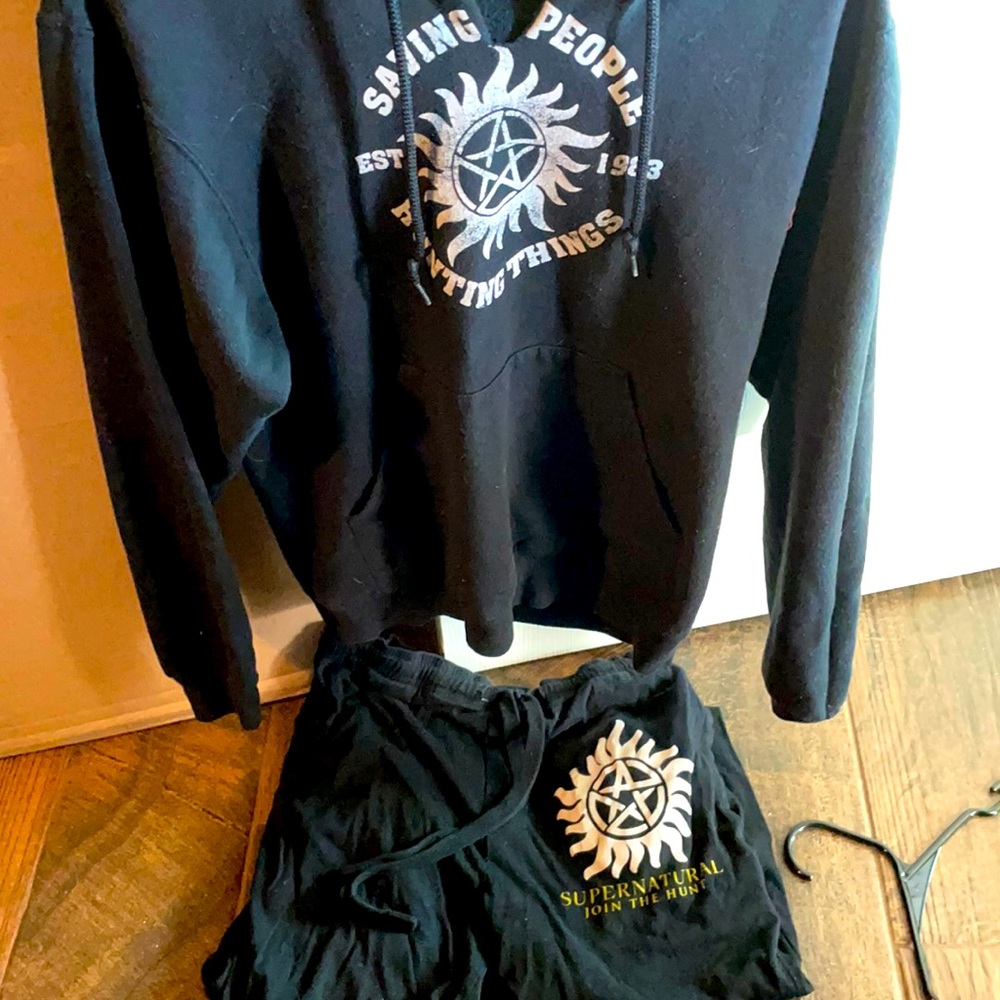 Supernatural hoodie and pants